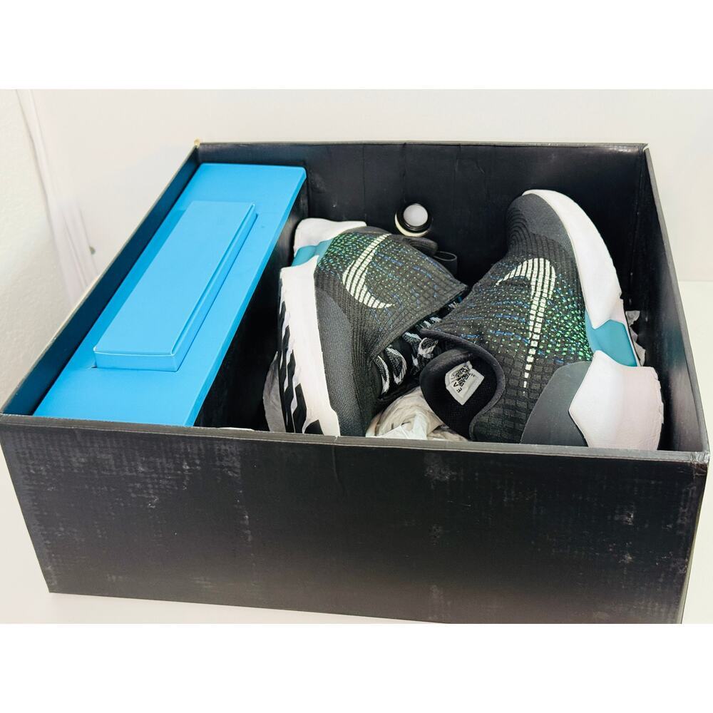 NIKE HYPERADAPT 1st Edition Black‎ Box NEW OG ALL Light Up  2016 Mens Size 12